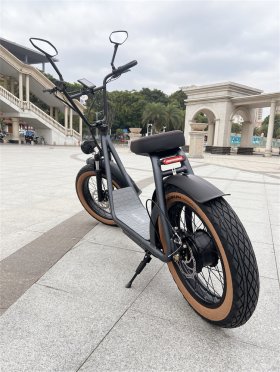 Airplaying Gray Color 20*4.0inch off road tire electric scooter,1000W Electric power, max 34 Mph speed